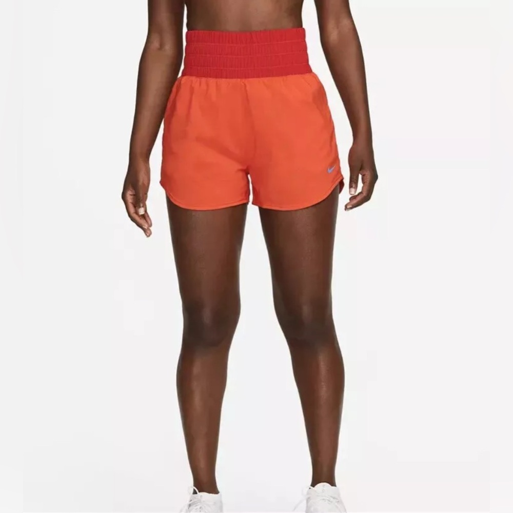 Nike One Ultra High-Wasted 3" Brief-Lined Training Shorts